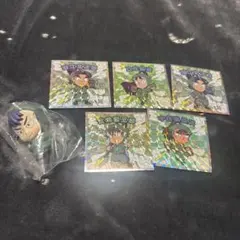 忍たま乱太郎マンチョコ シールセット ※まちぼうけ留三郎付き