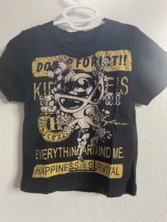 s*】様 HYSTERIC MINI グラフィック Tシャツ 黒 90