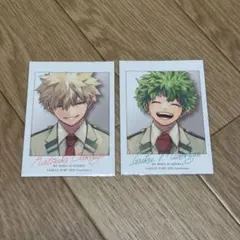 僕のヒーローアカデミア 最強ジャンプ 付録 ステッカー 爆豪勝己 緑谷出久