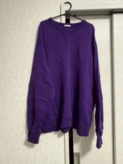 パープル スウェット XLサイズ