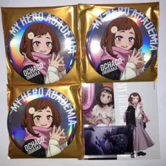 ヒロアカ ベースヤードトーキョー 麗日お茶子 BIG オーロラ 缶バッジ