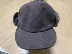 グレーウールフライトキャップ　ウィメンズ
