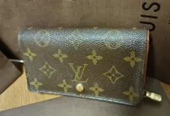 【極美品】ルイヴィトン モノグラム ポルトモネ ビエ トレゾール 2つ折り財布