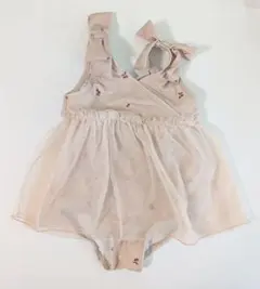 90cm 水着　アプレレクール　さくらんぼ柄　淡色