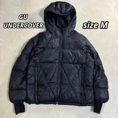 【美品】GU×UNDERCOVER コラボ パデットキルトブルゾン ブラック M
