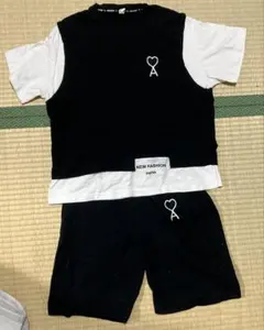 キッズ　男の子　セットアップ　トップス　パンツ　韓国ファッション　150cm