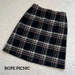 ROPE PICNIC ロペピクニックチェック柄スカート サイズ36❗️