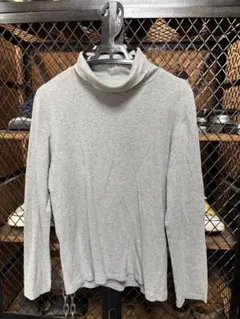 ユニクログレー 長袖タートルネック XL