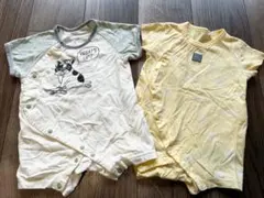 半袖ロンパース 60-70cm 2点セット
