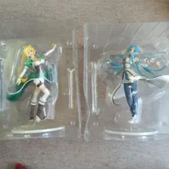 ソードアート・オンライン リーファとアスナ、フィギュア2体セット 一番くじ