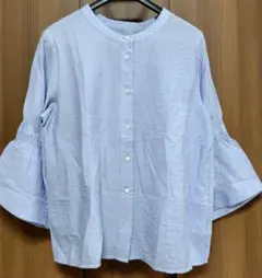 URBAN RESEARCH 薄いブルー 七分袖 トップス