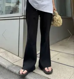 【未使用】CIAOPANIC TYPY すっきりシルエットリブパンツ（S）