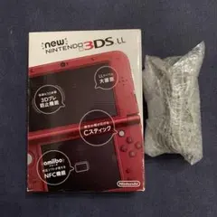 new3dsll メタリックレッド　美品