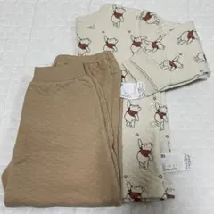 ユニクロ パジャマ プーさん 100