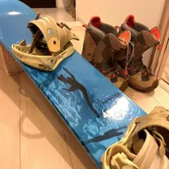 BURTON スノーボード XEAESキッズボード morrowボードケース付き