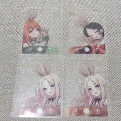 学園アイドルマスター クリアカード4枚 GIGOキャンペーンノベルティ 匿名配送