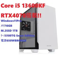 【最強コスパ】Core i5 13600KF × RTX4070