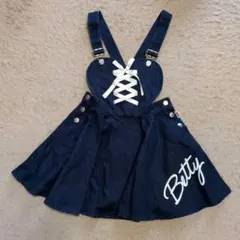 Betty デニム ジャンバースカート