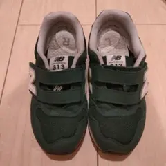 New Balance 313 スニーカー 18cm グリーン