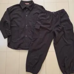 WORKMANCOLORS　新品　ダークブラウン セットアップ ☆