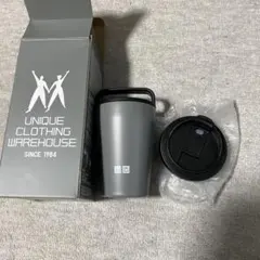 【新品　未使用】ユニクロ ノベルティ ステンレスボトル グレー