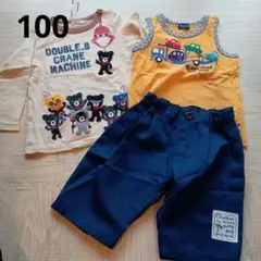 DOUBLE.B Tシャツ＋BlackBearノースリーブ＋PICNICズボン