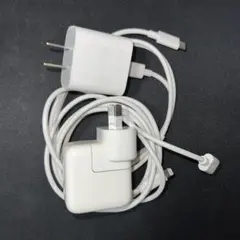 Apple USB電源アダプタ 2個セット 充電ケーブル付きのサムネイル