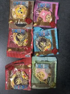ワンピース クッキーマスコットストラップ 6個セット