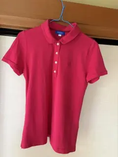 BLUE LABEL CRESTBRIDGE 半袖ポロシャツ ピンク 40のサムネイル