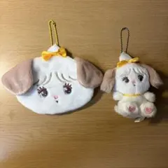 mikko スフレ ぬいぐるみ フェイスポーチ ガチャガチャ