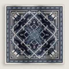 未使用 HERMES カレジェアン LES CLES BANDANA 140 - メルカリ
