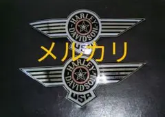 ■新車はずし■Harley-Davidson■ハーレー純正エンブレム左右セット □新車はずし□Harley-Davidson□ハーレー純正エンブレム左右セット