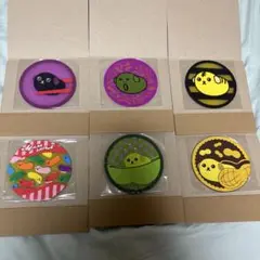 可愛い♡新品バンダイ 豆しばクリアランバースタンド コースターセットコンプ品