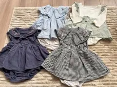 セラフ　しまむら　ロンパース　70 4枚セット