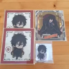家庭教師ヒットマンREBORN　くじ引き堂　XANXUS　ミニアクスタ　色紙