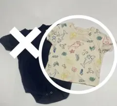 80サイズ　半袖Tシャツ　　ベイビーシャーク　GU
