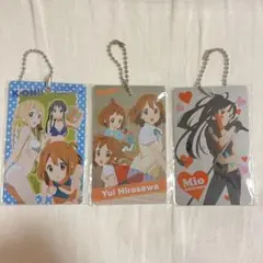 けいおん　メタルカード　3種