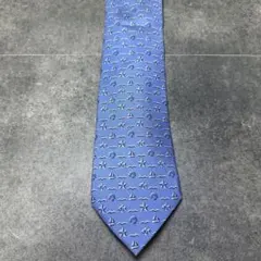 極美品】HERMES エルメス ネクタイ ヤギと馬 総柄 625800 HA - メルカリ