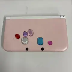 Nintendo 3DS LL ピンク デコレーション付き