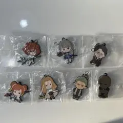 葬送のフリーレン　カプセルラバーマスコット　キーホルダー　7個セット