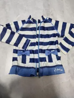 ストライプ柄ラッシュガード　110