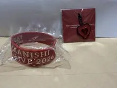 赤西仁 HEART LIVE 2026 ラバーバンド&チャーム 7/4 赤 - メルカリ