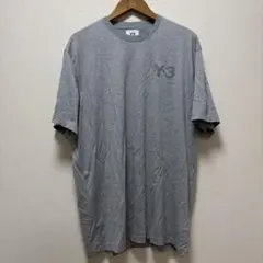 Y-3 ワイスリー Tシャツ グレー XLサイズ ロゴプリント ヨウジヤマモトのサムネイル
