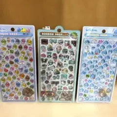 【正規品】ボンボンドロップシール　チョコミントボンボン　しずくちゃんミニ
