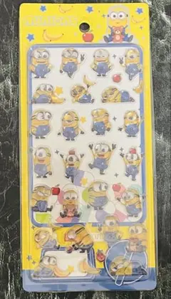 ミニオン　ボンボンシール　シール　シール帳