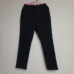 【130cm】ベルメゾン　ジータ　GITA ブラック ロングパンツ ウエストゴムのサムネイル