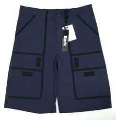 新品【Bark】“71B8900” コットン カーゴショーツ M イタリア製