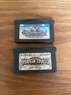 ゲームボーイアドバンス　マリオ　ワリオ