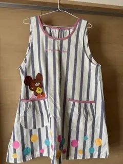 くまのがっこう 保育士 エプロン