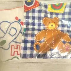 ミキハウス チェック柄ハンカチ 13-85-130のサムネイル